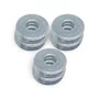 Kit 100 Arruelas Lisas 7/8 Zincadas