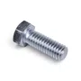 Kit 100 Parafuso Sextavado Rosca Inteira Zb 7/16X2