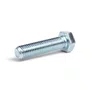 Kit 100 Parafuso Sextavado Rosca Inteira Zb 7/16X2