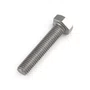Kit 100 Parafuso Sextavado Zincado Nc 3/8X1