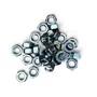 Kit 100 Porca Sextavada  5X0,8Mm Ma Zb