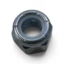 Kit 100 Porcas Sextavadas NC 3/4 Trava Alta ZB