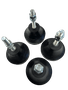 4 peças Amortecedor MICRO III 3/8 Total 400kg VIBRA-STOP