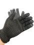 Luva Malha Tatex Preta Pigmentada T.9/G KALIPSO
