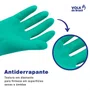 Luva Nitrilica Sem Forro Verde M Volk Ca 16314