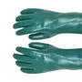 Luva Pvc Lisa C/ Forro 36Cm Verde Vonder
