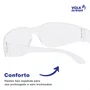 Oculos Vvision 200 Transparente Volk