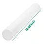 Barra Redonda Tarugo de  Poliacetal 55mm