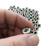 Porca Sextavada 4 X 0,70Mm Zincada Branca - VENDIDA EM CENTO
