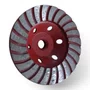 Rebolo Diamantado Tipo Prato 100Xm14 C/Rosca Rocast