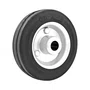 Roda Borracha Preta 4" 100mm 60kg VONDER