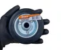 Roda Borracha 412 100mm 60KG com Rolamento AJAX