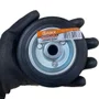Roda Borracha 8" 203mm 150kg AJAX para Carrinho
