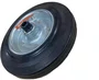 Roda Borracha 8" 203mm 150kg AJAX para Carrinho