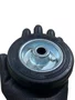 Roda Borracha Preta 4" 100mm 60kg VONDER