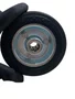 Roda Borracha Preta 4" 100mm 60kg VONDER
