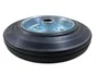 Roda Borracha Preta 8 polegadas Leve 200mm VONDER