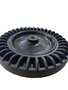 Roda Maciça 3.25-8 - Eixo 25mm Rolamento 6205 AJAX - 1un