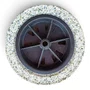 Roda Force Carrinho Pneu Maciço 3.25x8x1 26mm Branco