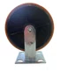 Rodízio Fixo Placa 82 FS PU AJAX 400Kg - 1 peça