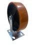 Rodízio Fixo Placa 82 FS PU AJAX 400Kg - 1 peça