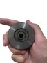 Roldana 60X22MM Ferro Maciça Cano 1/2 com Bucha Ferro Sul