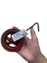 Roldana Para Cabo 10cm Metal Com Gancho 80Kg TENACE - 1PÇ