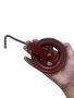 Roldana Para Cabo 10cm Metal Com Gancho 80Kg TENACE - 1PÇ