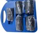 Soquete Longo 1" KIT 5Pçs Ø24a33mm - Comp. 78mm PRO-2433K